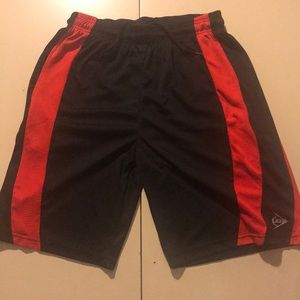 Red/black shorts